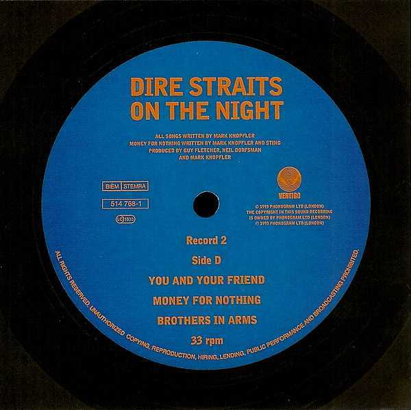 , Dire Straits - On The Night [Live]